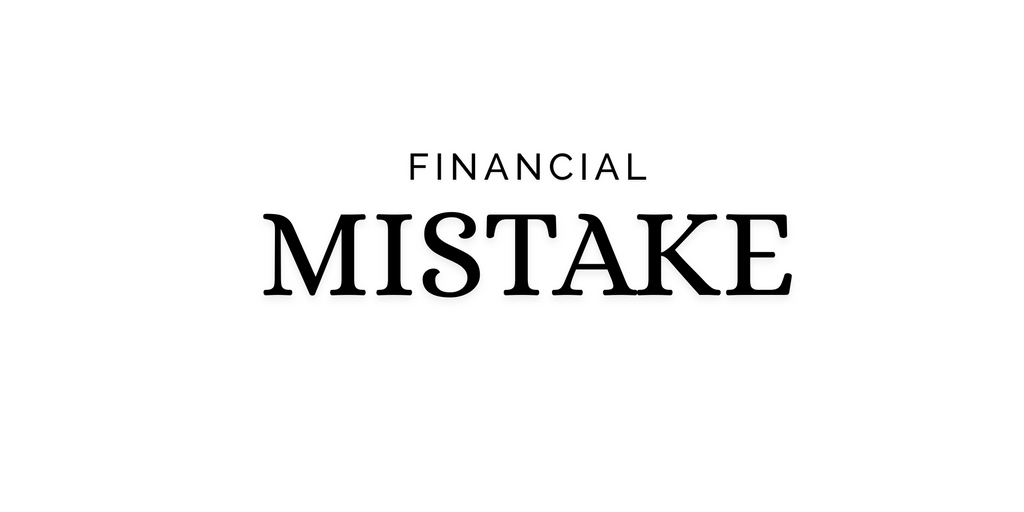 "Financial Mistake" Dekal