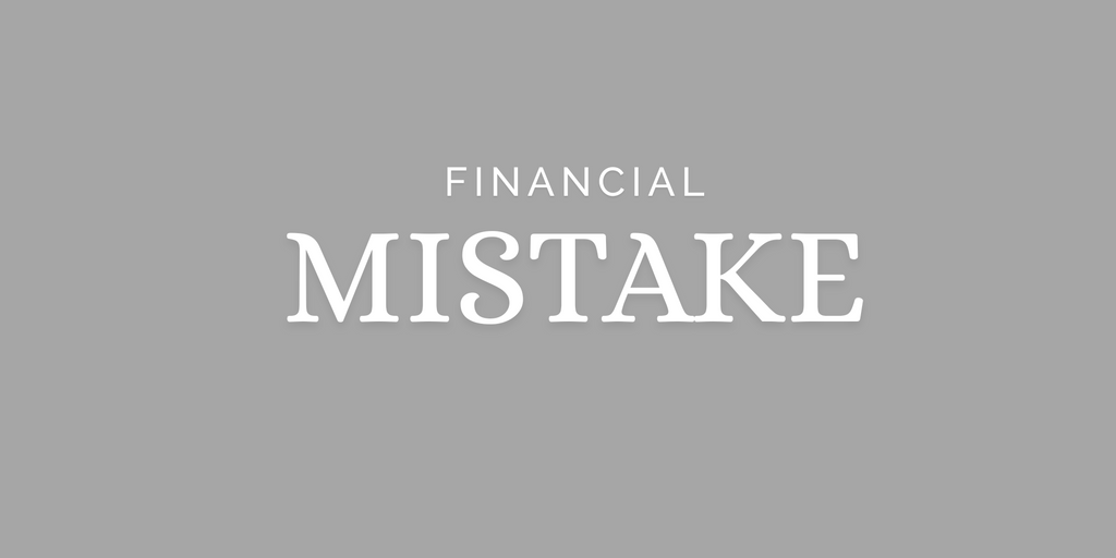 "Financial Mistake" Dekal