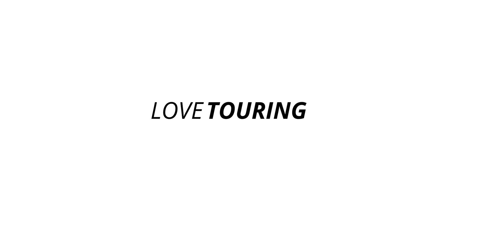 "LOVETOURING" Dekal